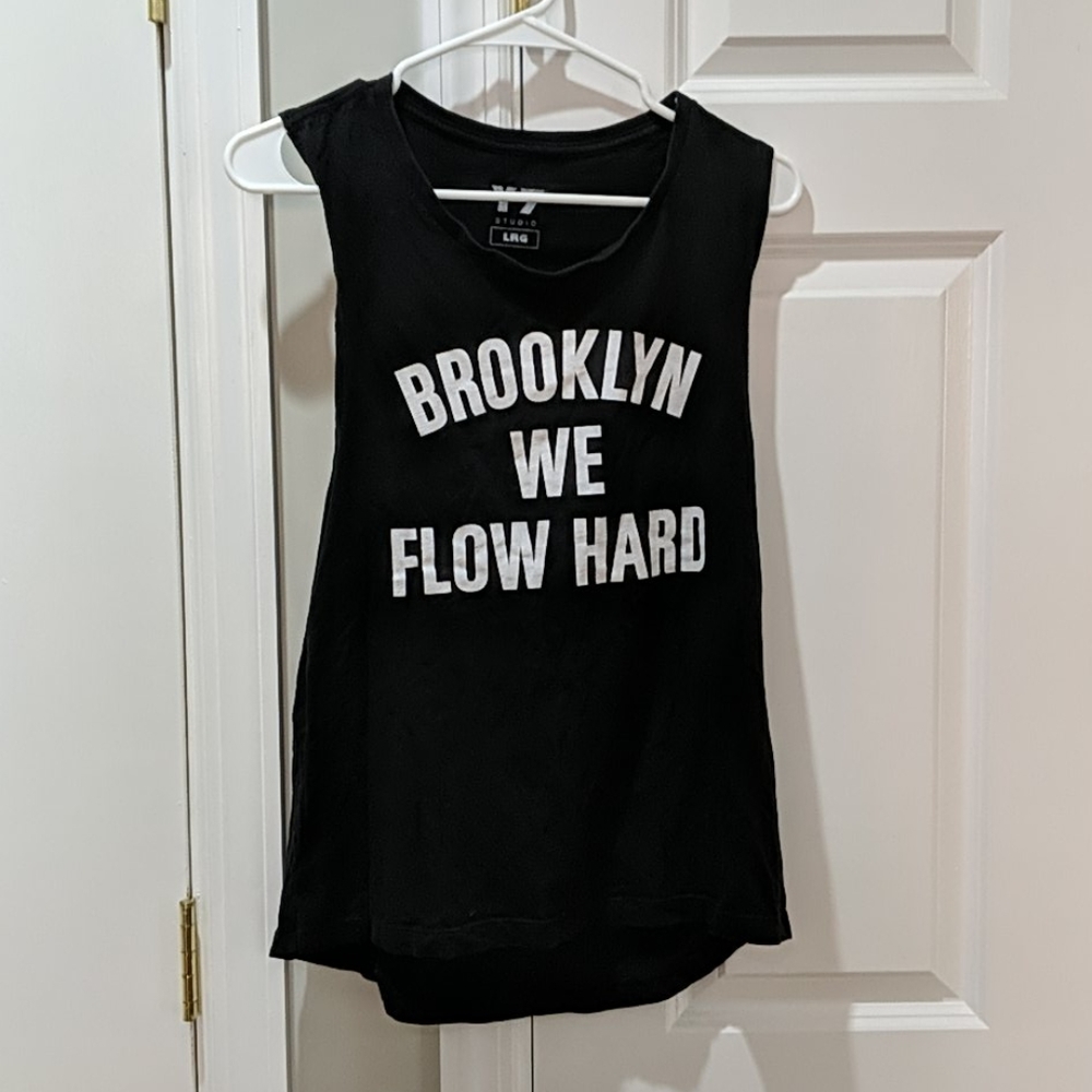 Y7 Brooklyn We Flow Hard tank